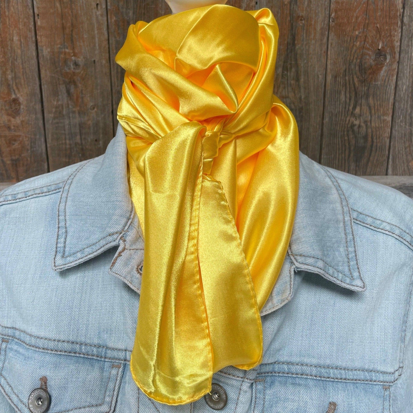 Solid Yellow Wild Rag