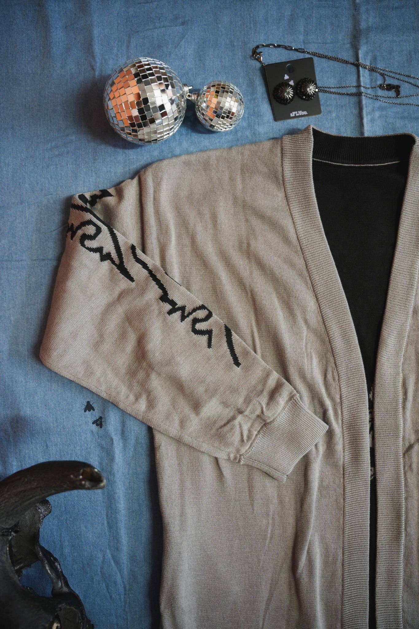 Ryon Roper Reversible Cardigan