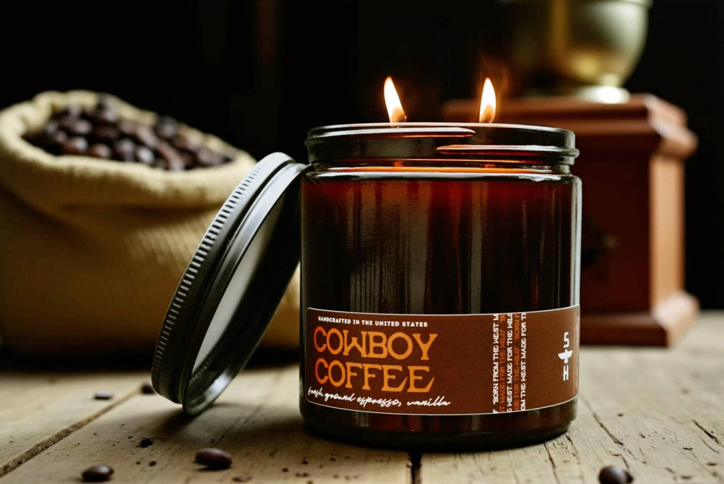 COWBOY COFFEE - Espresso & Vanilla Candle