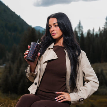 Mocha Tortoise HydroJug 14 oz