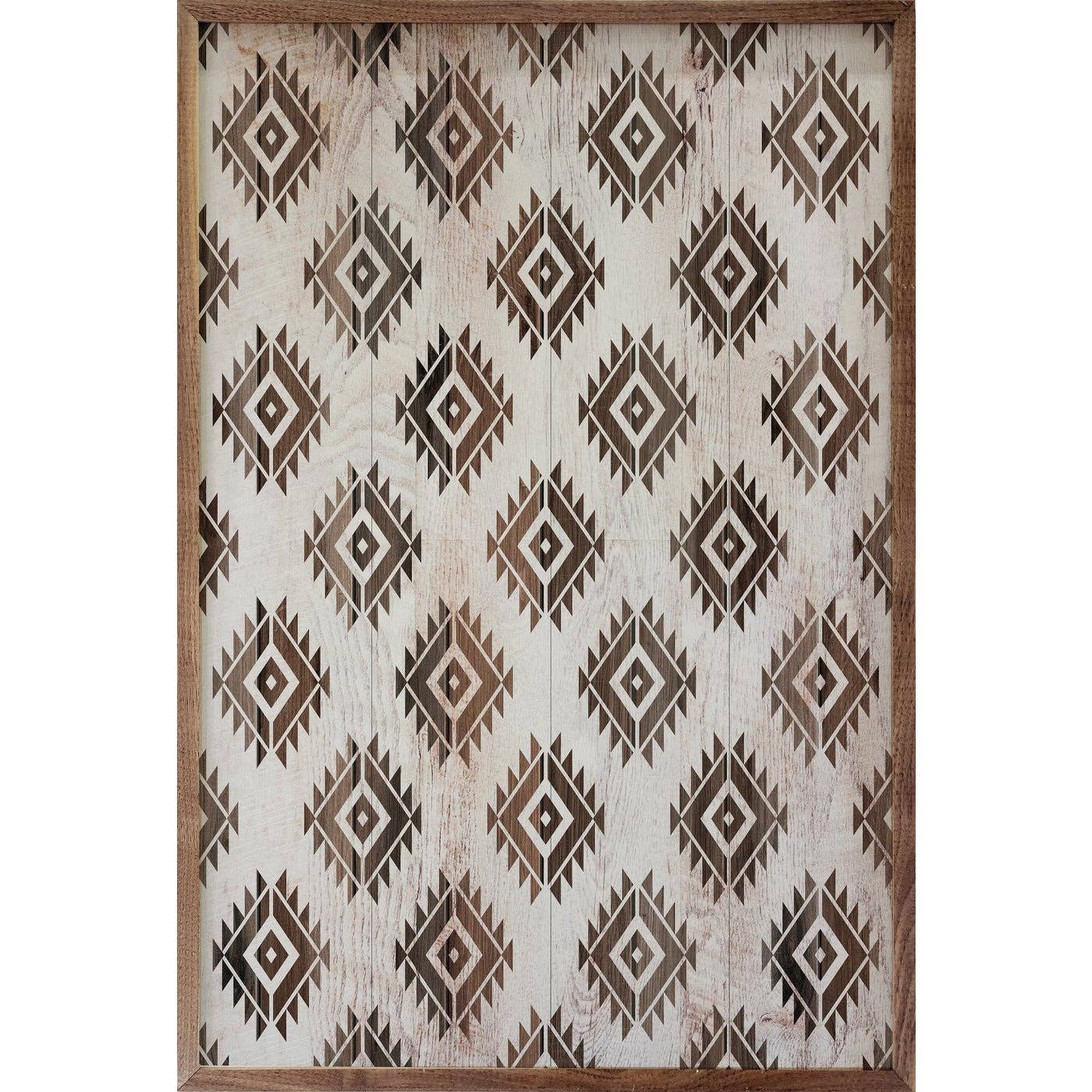 Pattern Western Print Sign