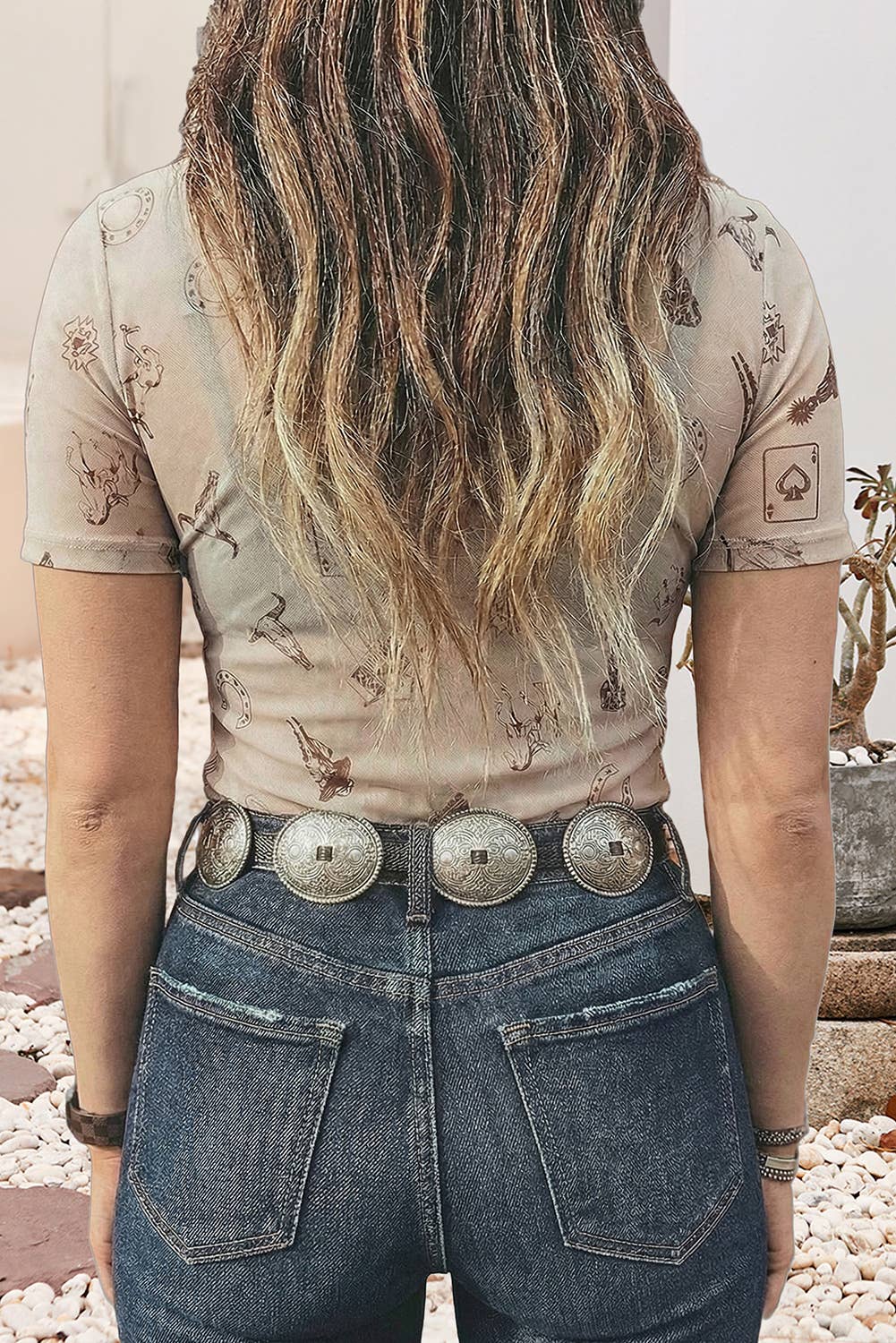 Retro Mesh Top