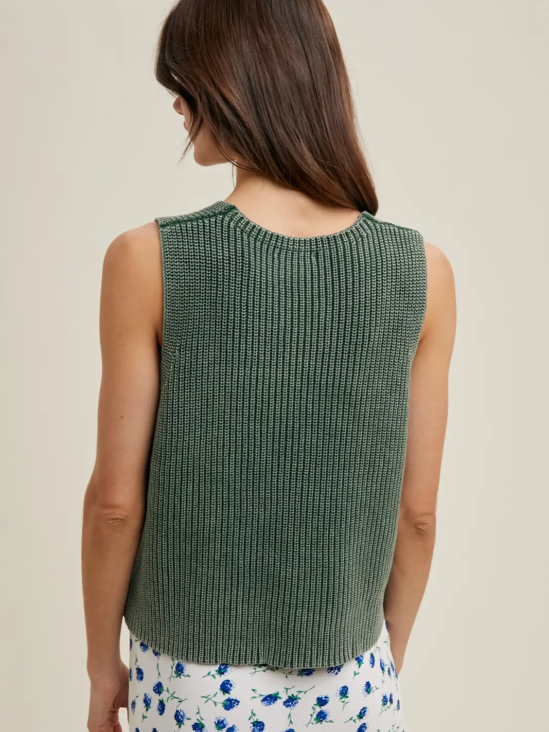Button-Up Sweater Vest