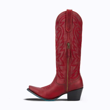 Lane Smokeshow Boot in Smoldering Ruby
