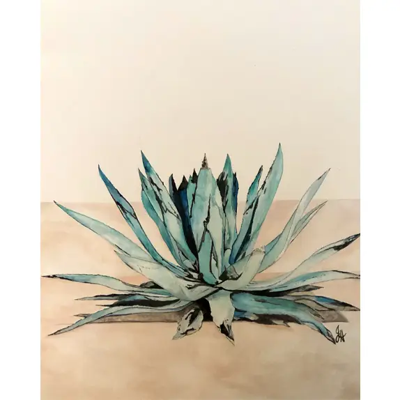 Tea Towel - Desert Blossom