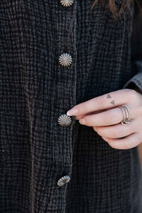 Acres Button Up Midnight