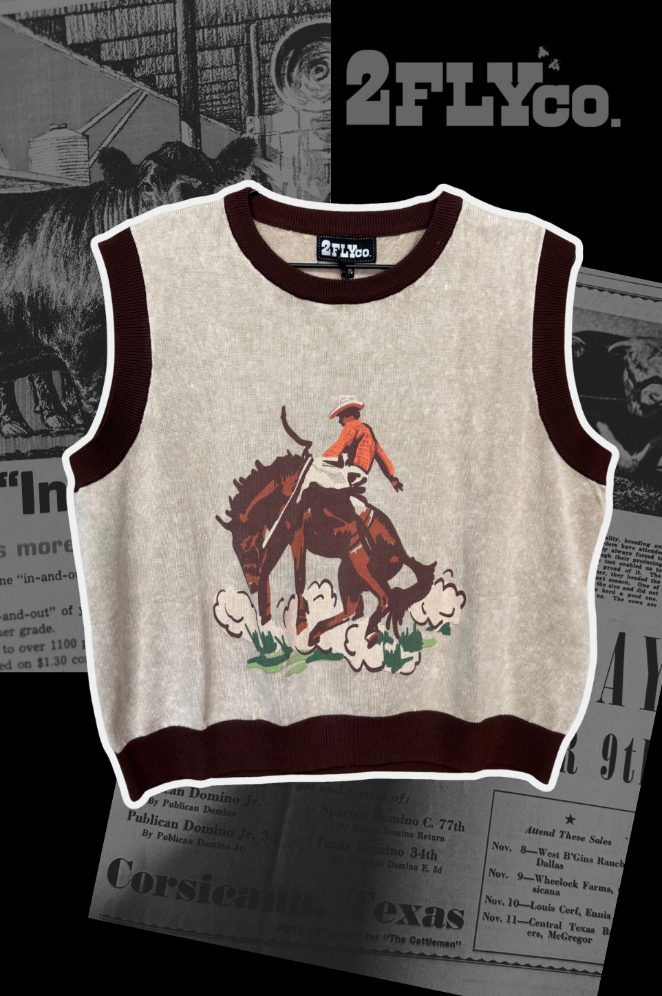 Buck Yeah Sweater Vest