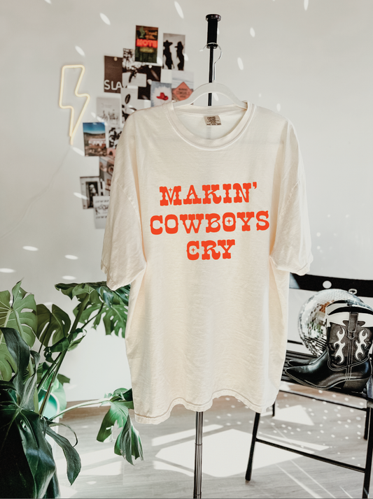 Makin' Cowboys Cry Graphic T-Shirt