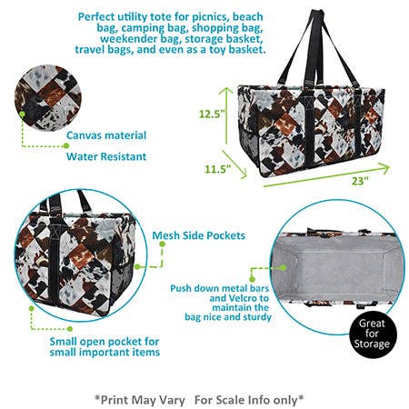 Deja Moo Utility Bag