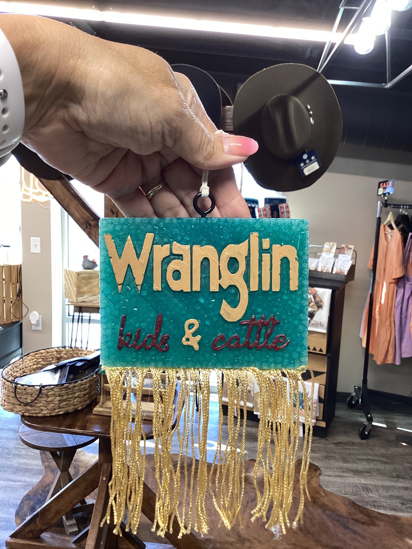 Wrangling Kids & Cattle Freshie (Strawberry Pound Cake Scent)