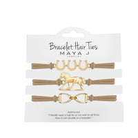 2-in-1 Bracelet Hair Tie Set