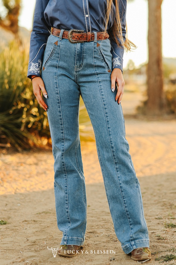 Wide Leg Trouser Jeans