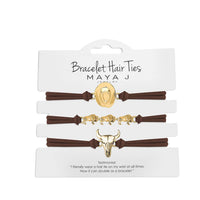 2-in-1 Bracelet Hair Tie Set