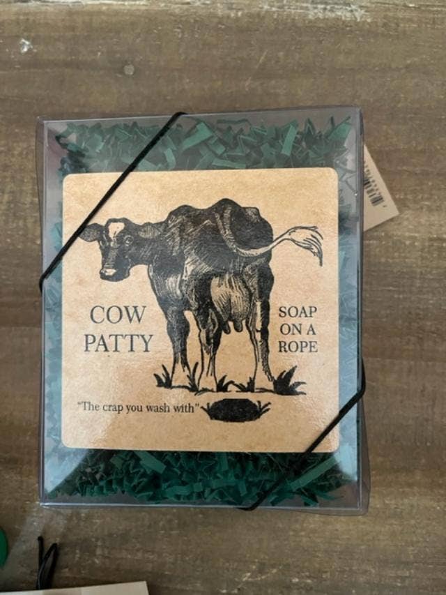 Patty Rope Cow Patty Soap On A Rope – Rye & Rust