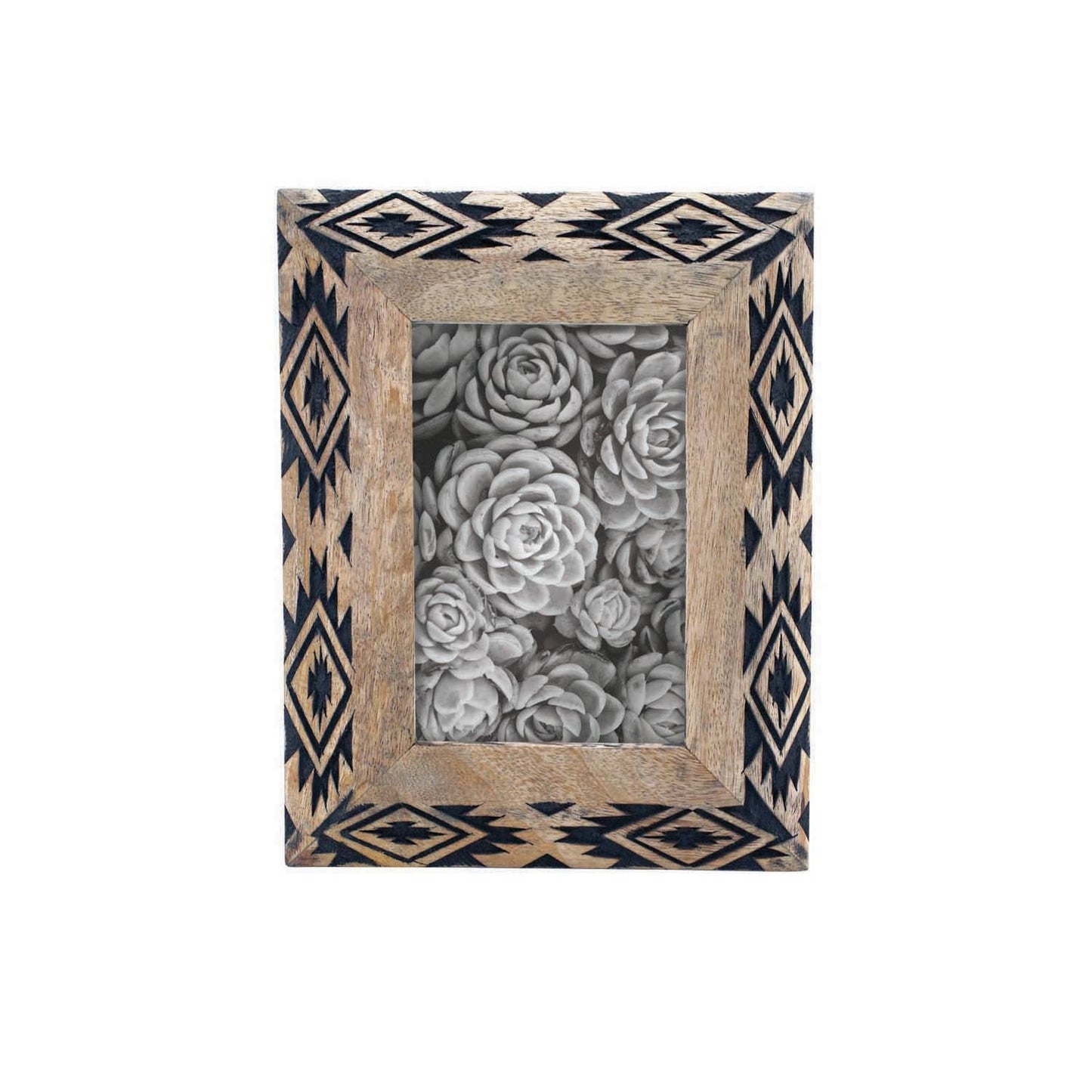 Southwestern Wood Picture Frame 4 x 6