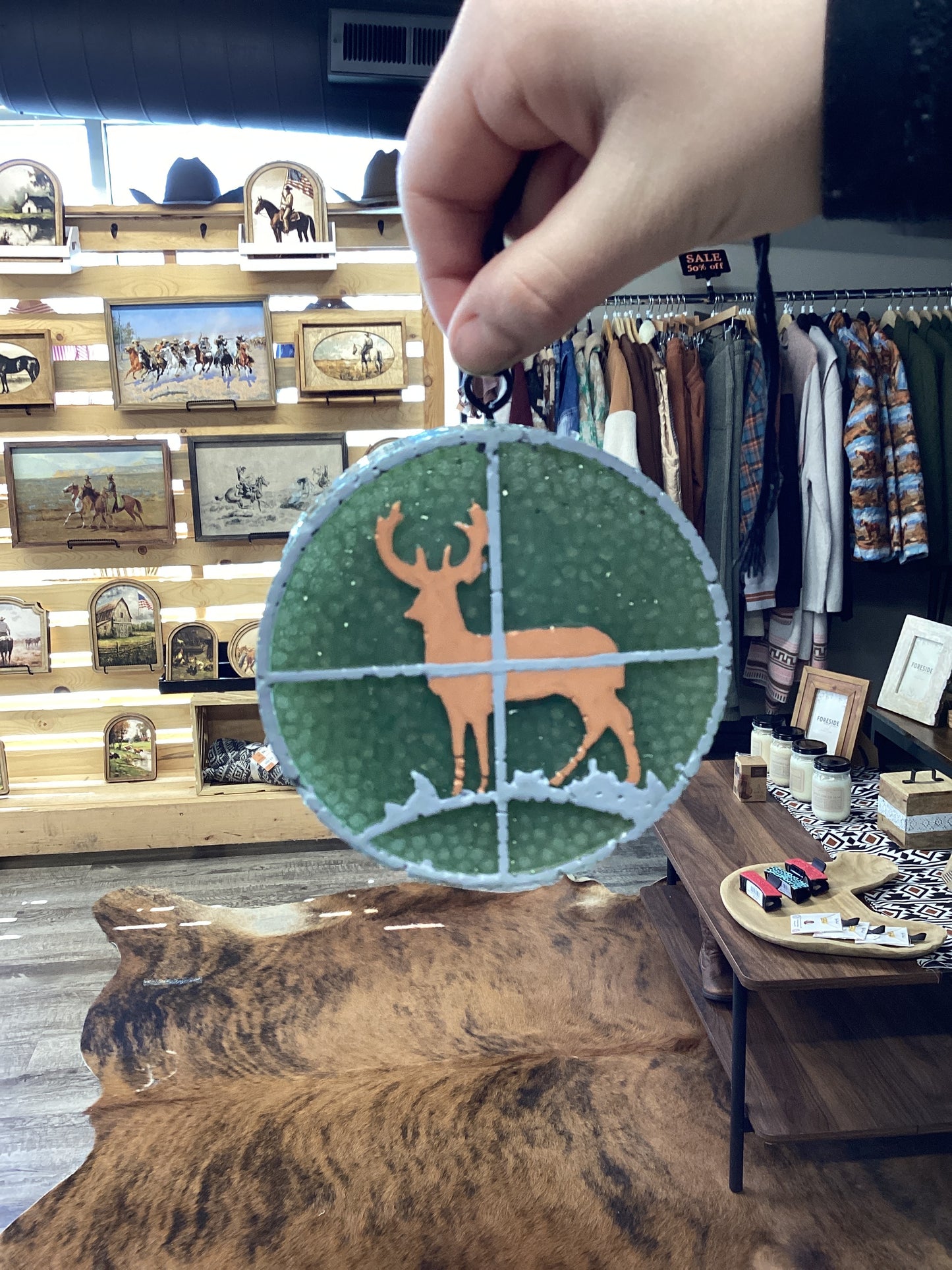 Deer in the Cross Hairs Freshie