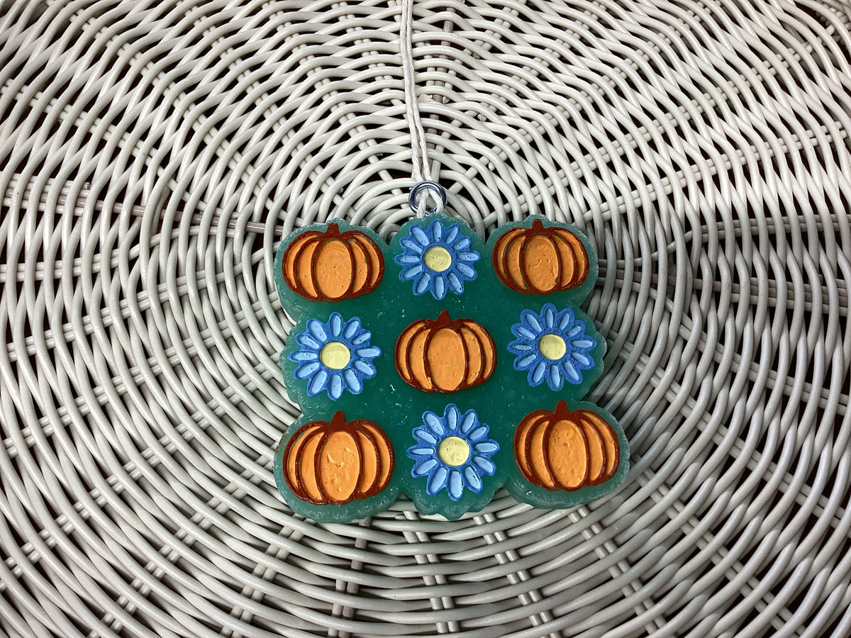 Pumpkin Flower Freshie