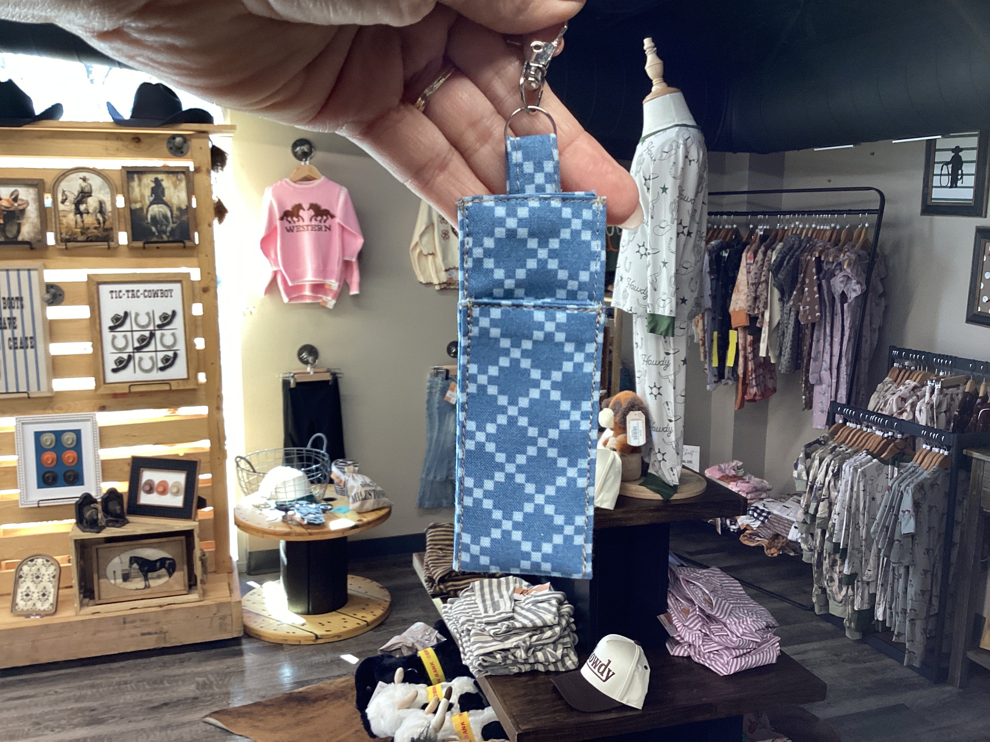 Diamond Chapstick Holder Keychain