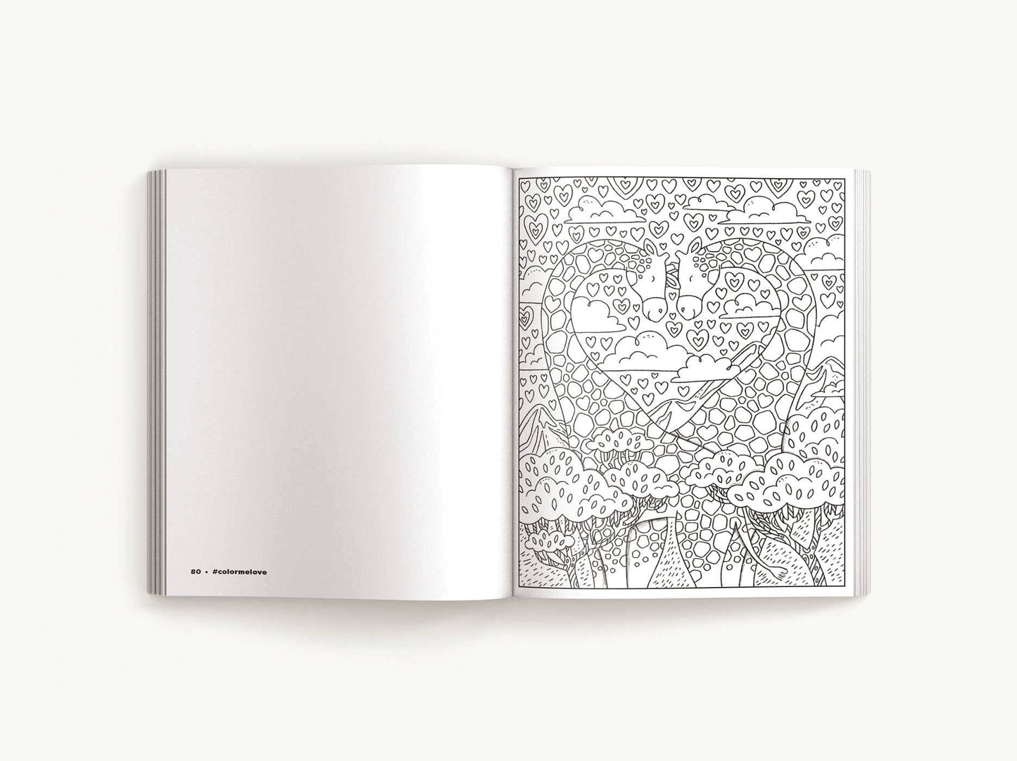 Color Me Love: A Valentine's Day Coloring Book