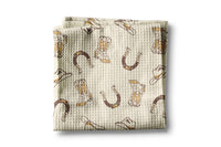 Retro Western  Kitchen Towel Waffle