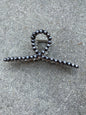 Faux Pearl Claw Clips