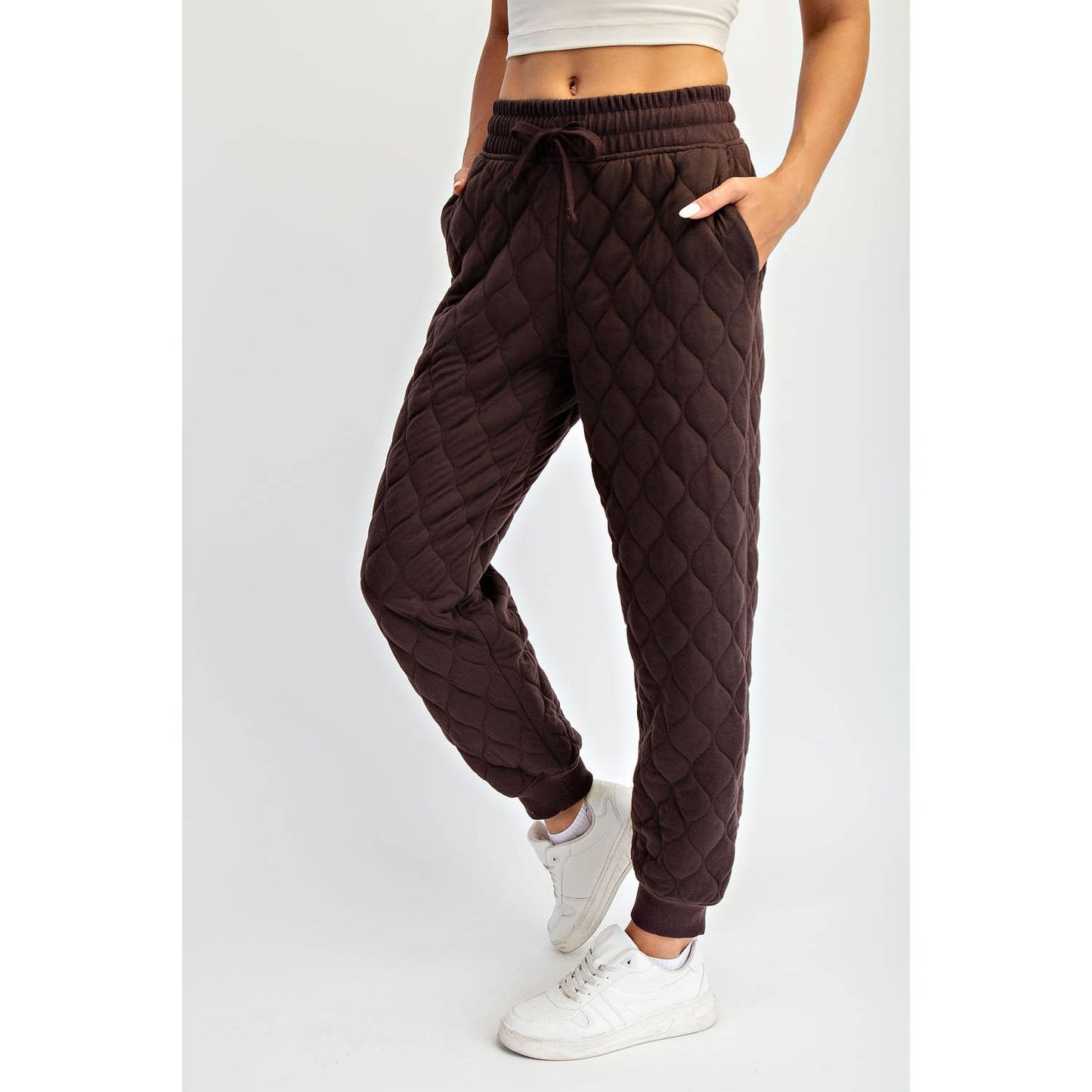Quilted Jogger Pant
