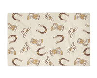 Retro Western  Kitchen Towel Waffle