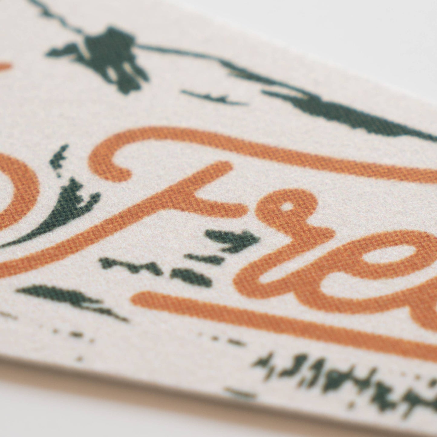 Roam Wild & Free Felt Pennant