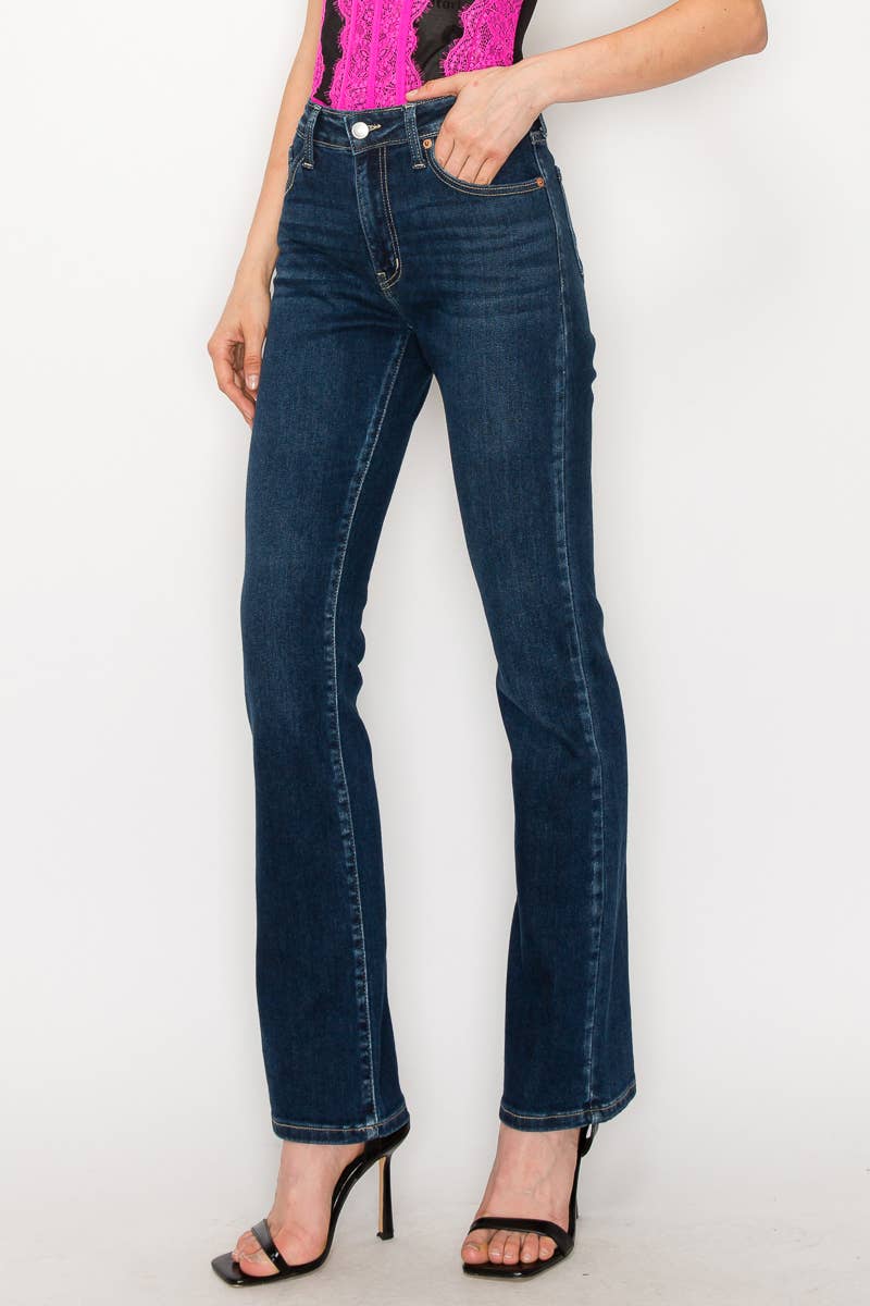 High Rise Skinny Bootcut Jeans