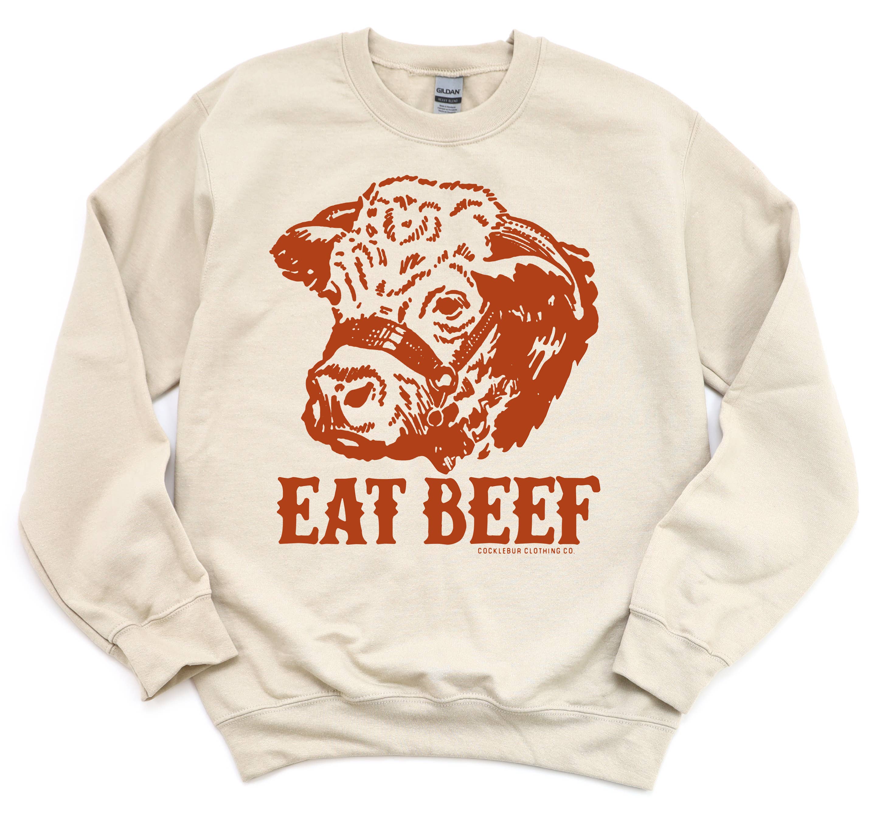 Eat Beef Hereford Crewneck