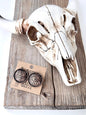 Western Style Round Stud Earrings