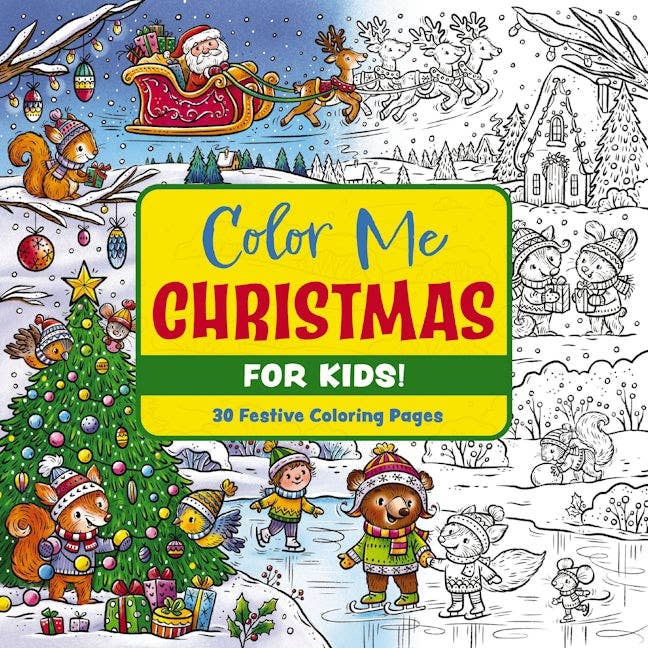 Color Me Christmas For Kids
