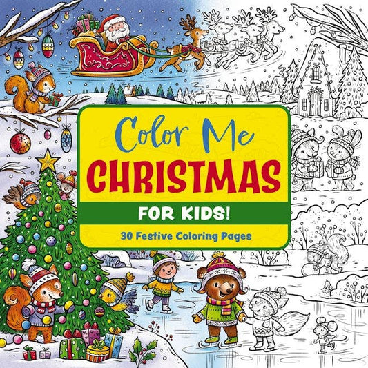 Color Me Christmas For Kids