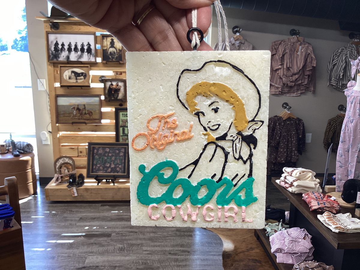 Coors Cowgirl Freshie