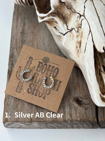 Dainty Horseshoe Earrings