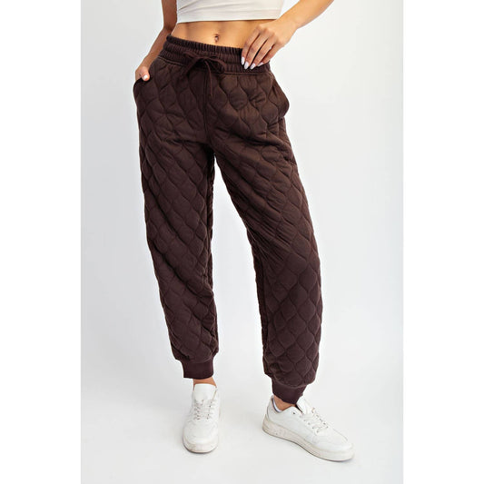 Quilted Jogger Pant