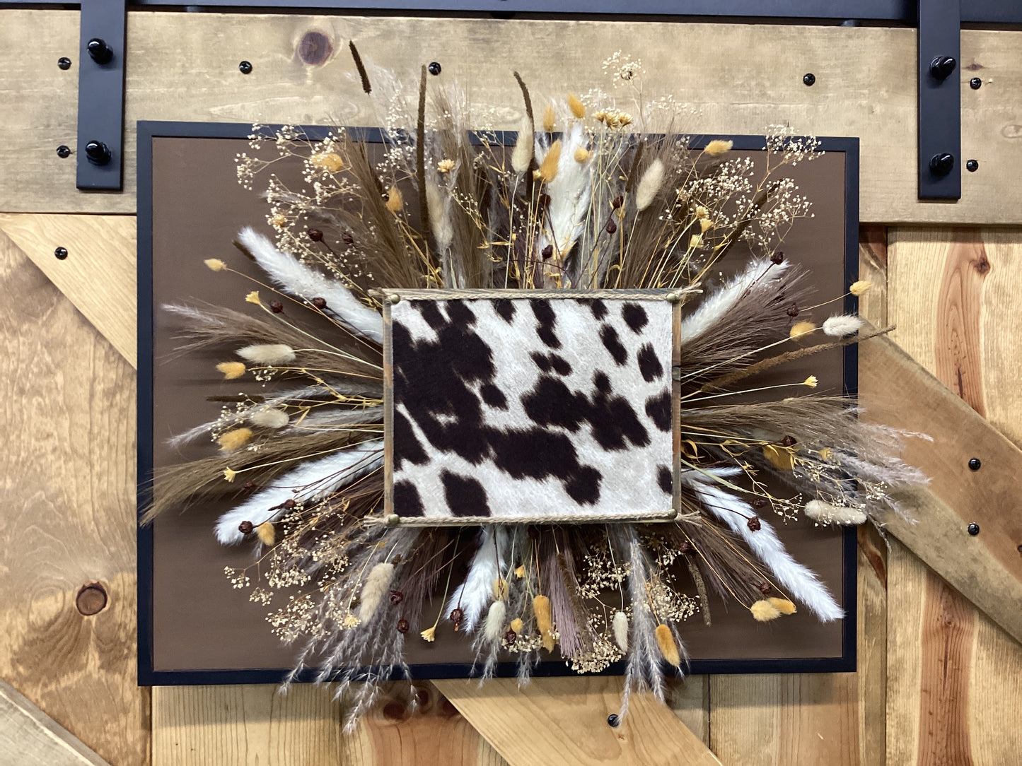 Boho Cowhide Wall Decor