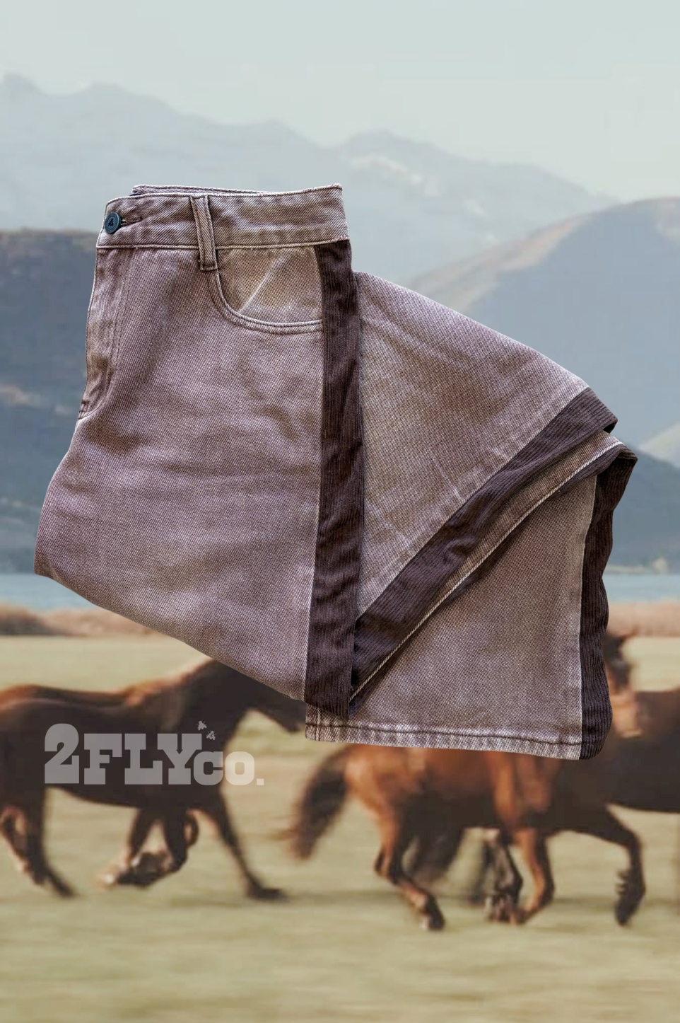 Out of Line Mocha Jeans