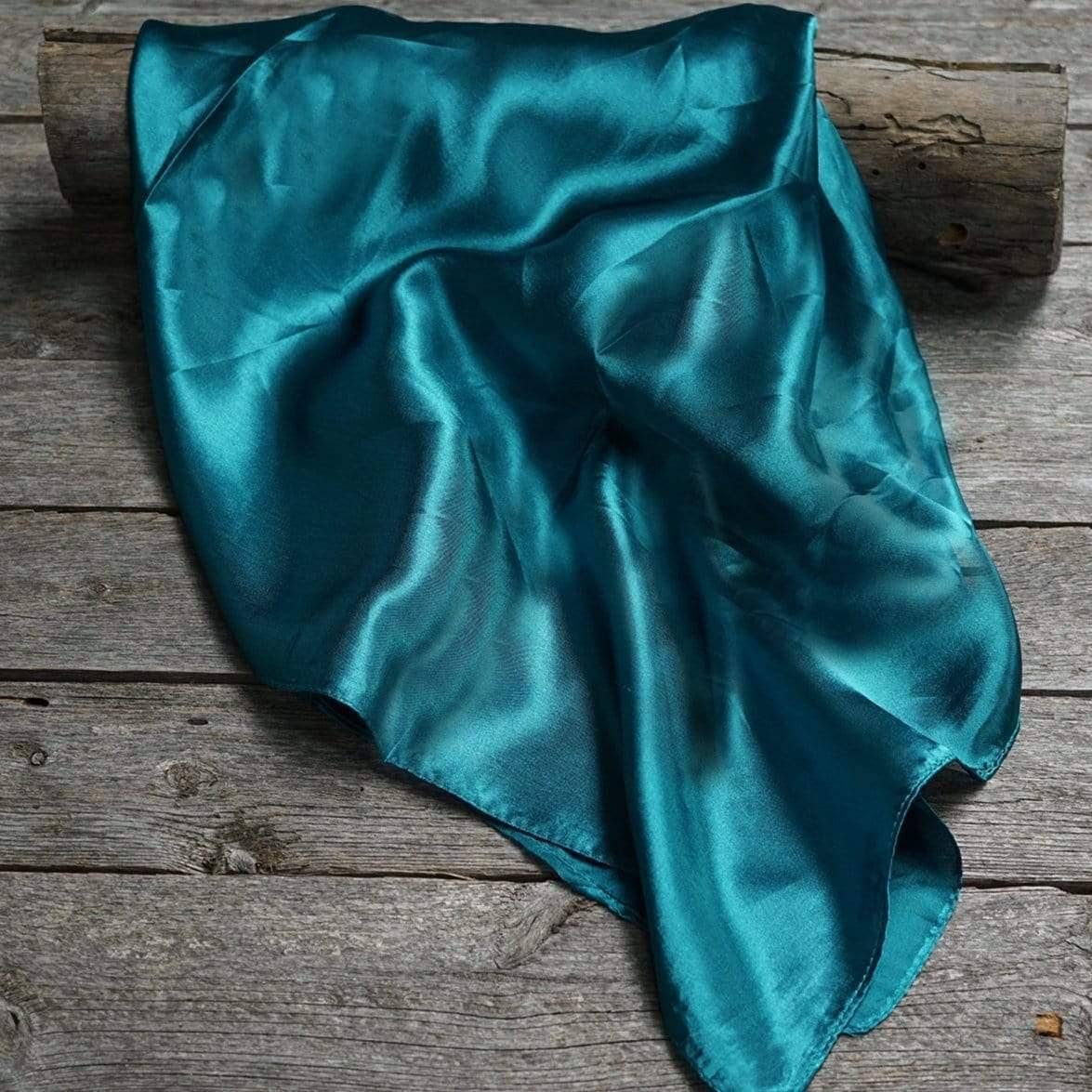 Solid Teal Wild Rag