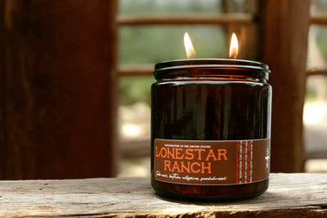 LONESTAR RANCH - Sandalwood, Allspice, Leather Candle