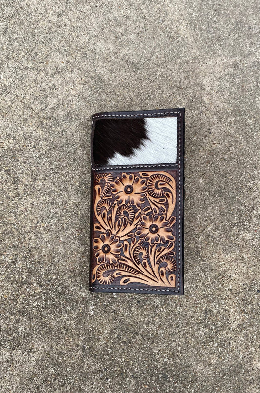 Baldo Cowhide Tooled wallet  