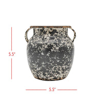 Hudson Metal Urn Bud Vase