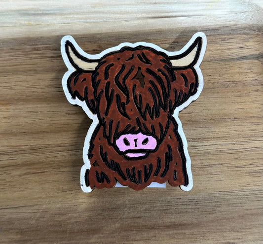 Highland Cow Magnet