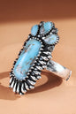 Rectangle Triple Stone Ring