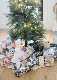 Brown Cowhide Wrapping Paper