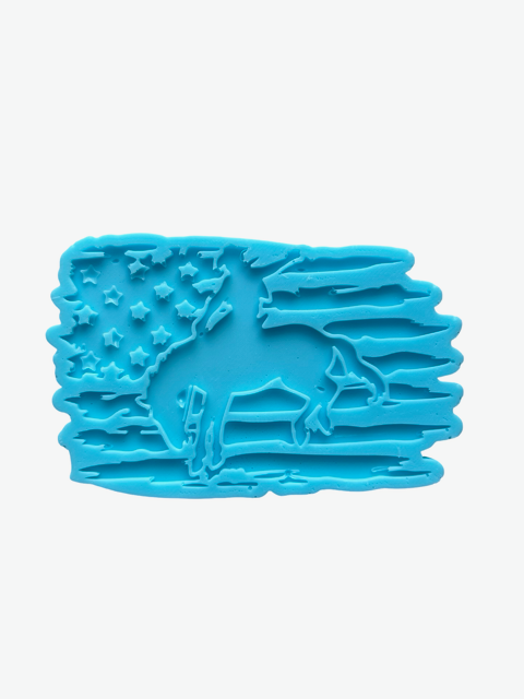 Cowboy Belt Buckle Soap White