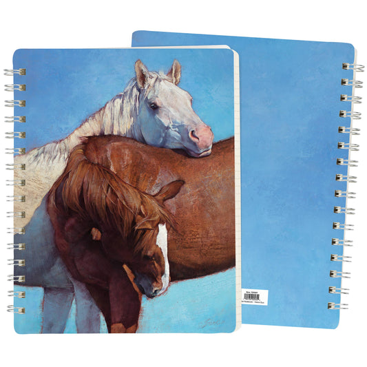 Horse Duo Spiral Notebook