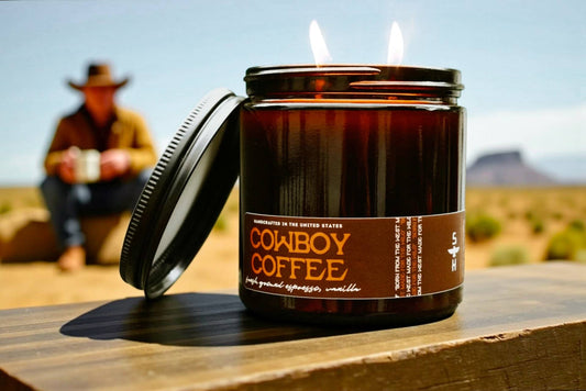 COWBOY COFFEE - Espresso & Vanilla Candle
