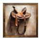 Leather Horse Saddle Art