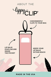 Floral Cow LippyClip® Lip Balm Holder